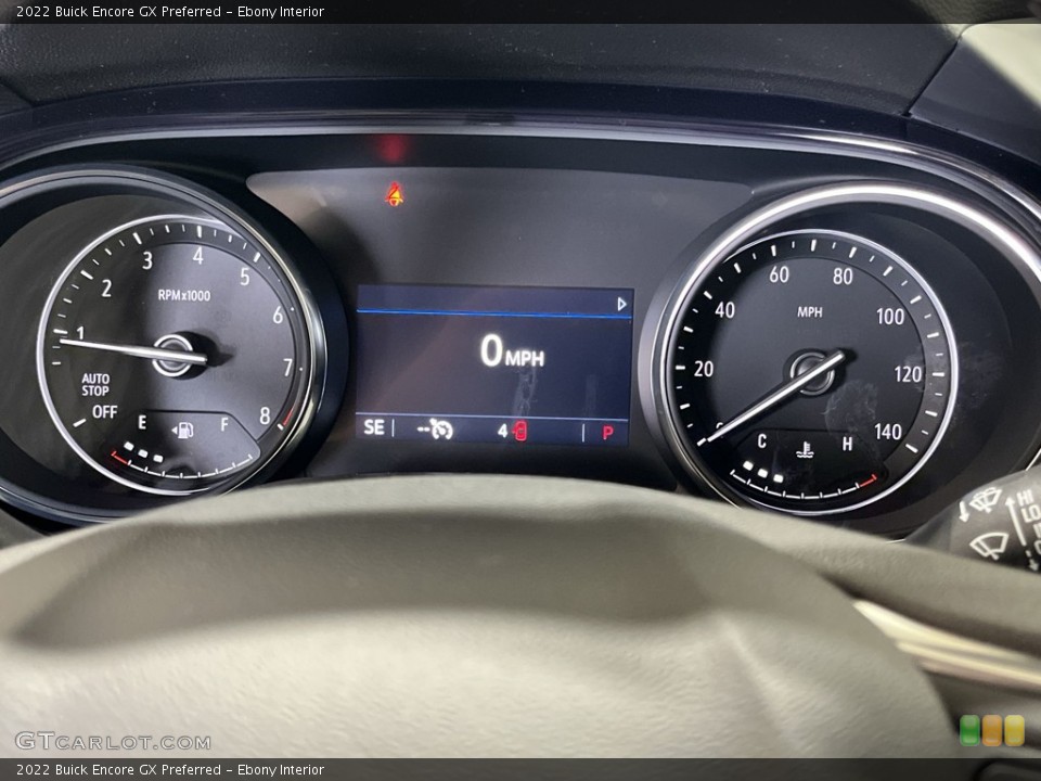 Ebony Interior Gauges for the 2022 Buick Encore GX Preferred #144047085