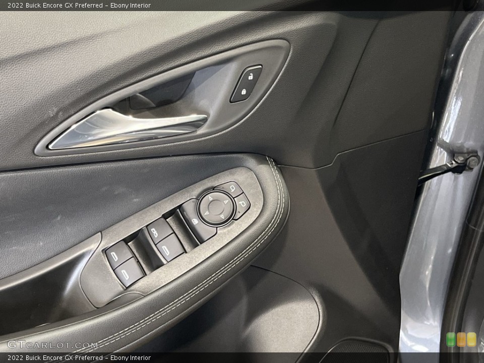 Ebony Interior Controls for the 2022 Buick Encore GX Preferred #144047392