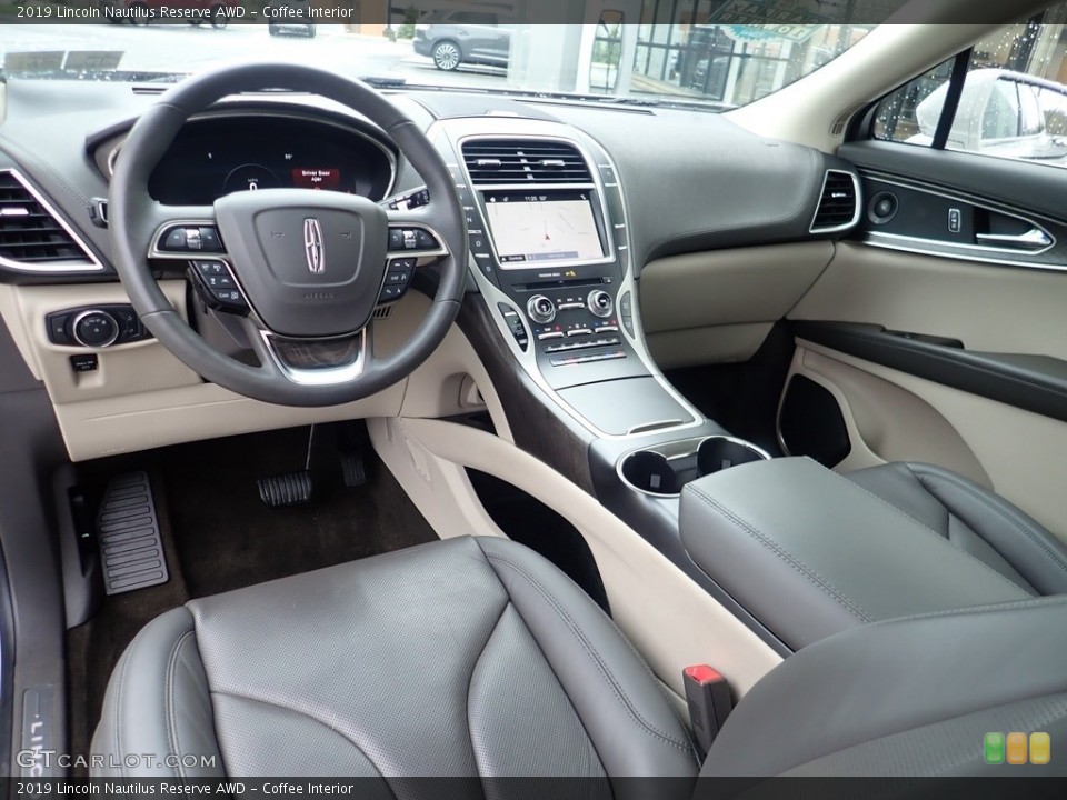 Coffee Interior Photo for the 2019 Lincoln Nautilus Reserve AWD #144047482