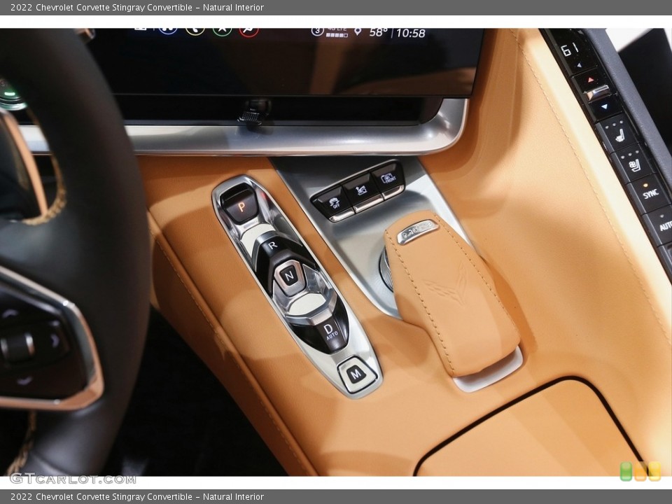 Natural Interior Transmission for the 2022 Chevrolet Corvette Stingray Convertible #144049942
