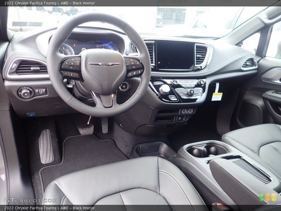 Black Interior Photo for the 2022 Chrysler Pacifica Touring L AWD #144051720