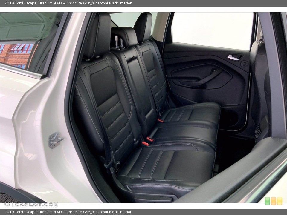 Chromite Gray/Charcoal Black Interior Rear Seat for the 2019 Ford Escape Titanium 4WD #144052508