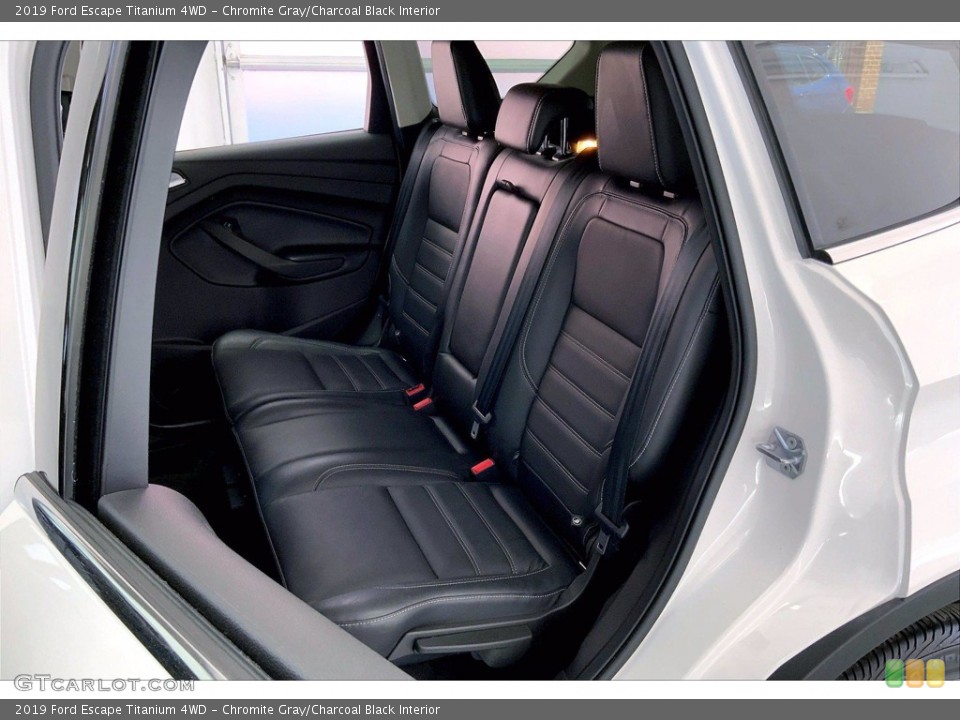 Chromite Gray/Charcoal Black Interior Rear Seat for the 2019 Ford Escape Titanium 4WD #144052538