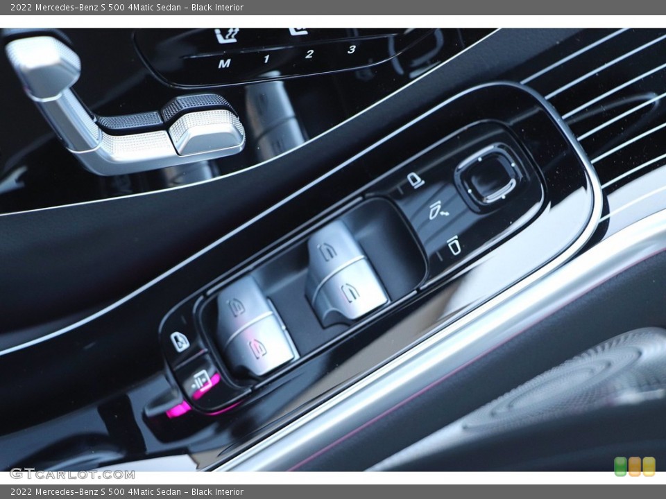 Black Interior Controls for the 2022 Mercedes-Benz S 500 4Matic Sedan #144053246
