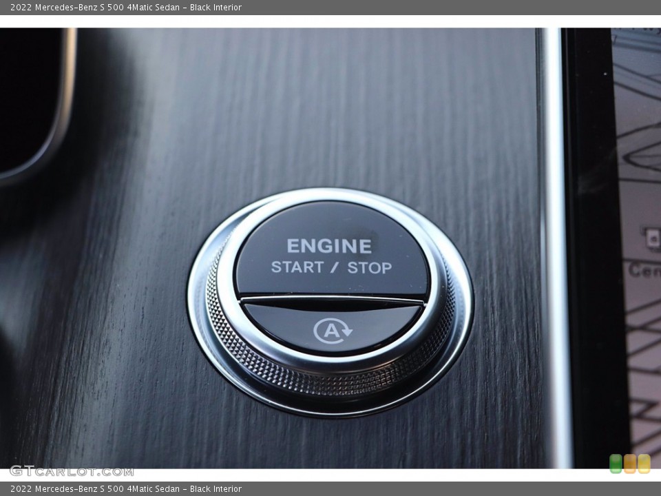 Black Interior Controls for the 2022 Mercedes-Benz S 500 4Matic Sedan #144053487