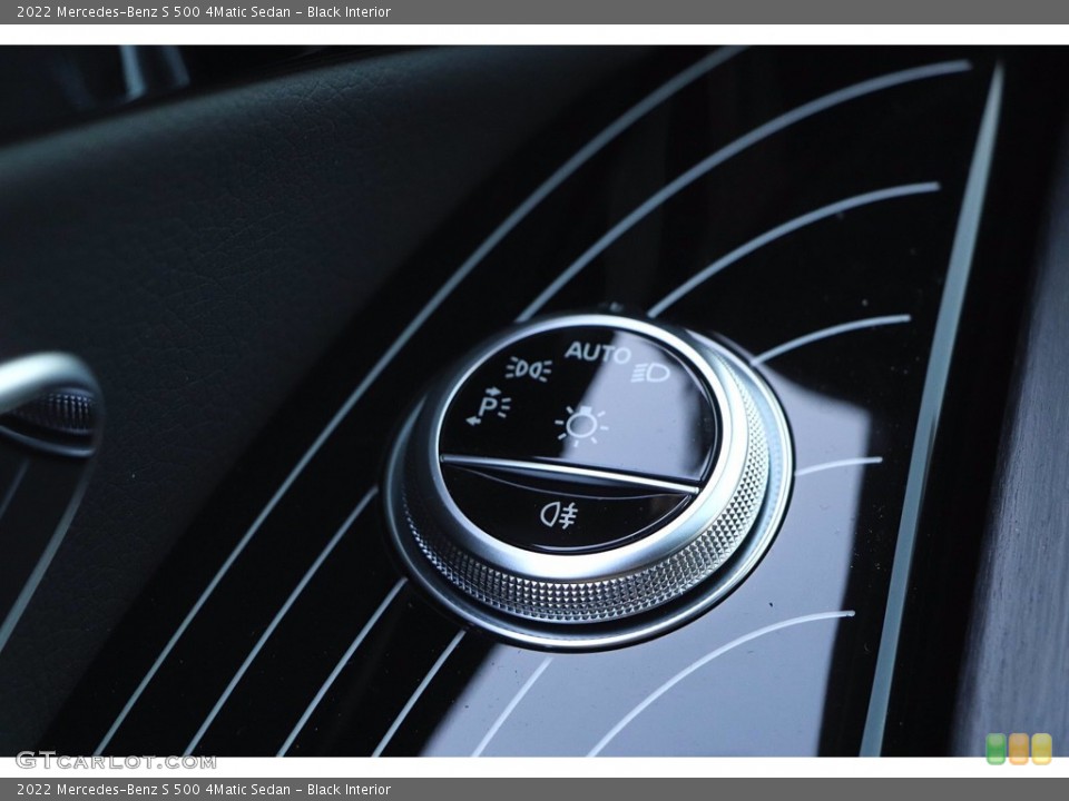 Black Interior Controls for the 2022 Mercedes-Benz S 500 4Matic Sedan #144053514