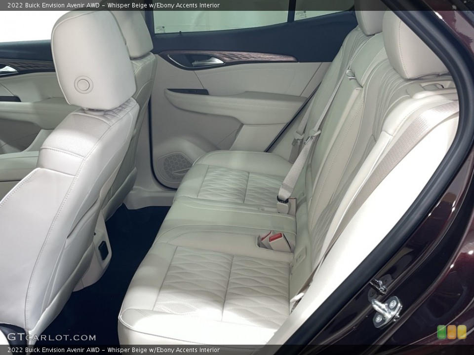 Whisper Beige w/Ebony Accents Interior Rear Seat for the 2022 Buick Envision Avenir AWD #144053649