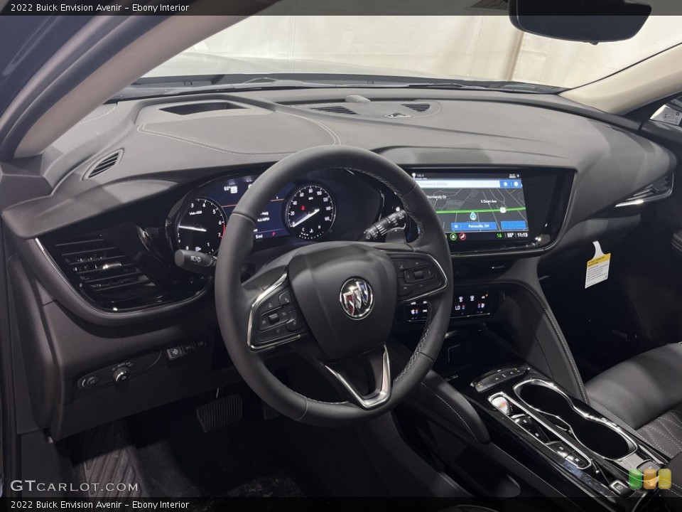 Ebony Interior Dashboard for the 2022 Buick Envision Avenir #144055098