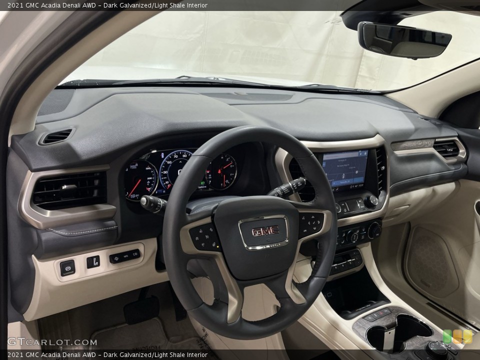 Dark Galvanized/Light Shale Interior Dashboard for the 2021 GMC Acadia Denali AWD #144058606