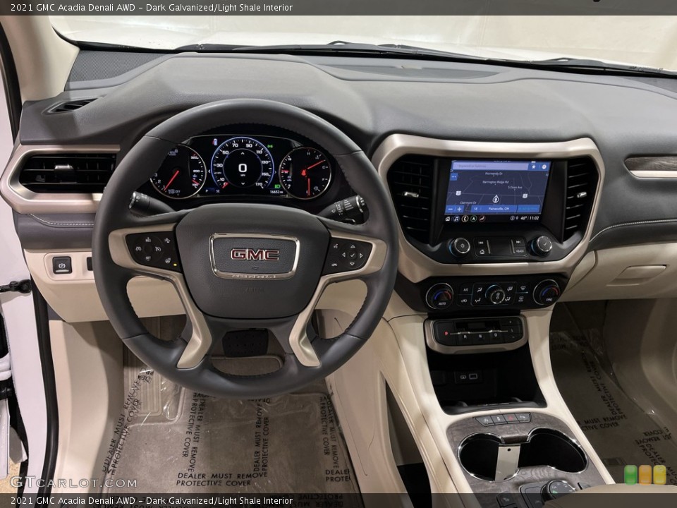 Dark Galvanized/Light Shale Interior Dashboard for the 2021 GMC Acadia Denali AWD #144058837
