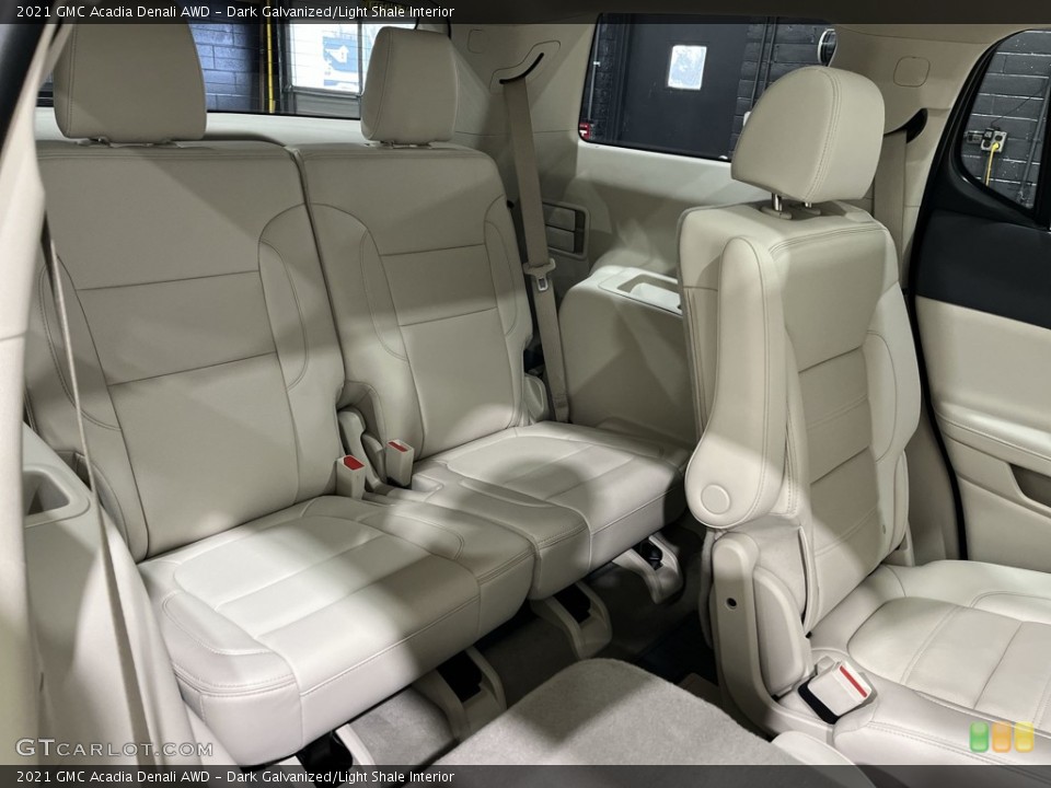 Dark Galvanized/Light Shale Interior Rear Seat for the 2021 GMC Acadia Denali AWD #144058963