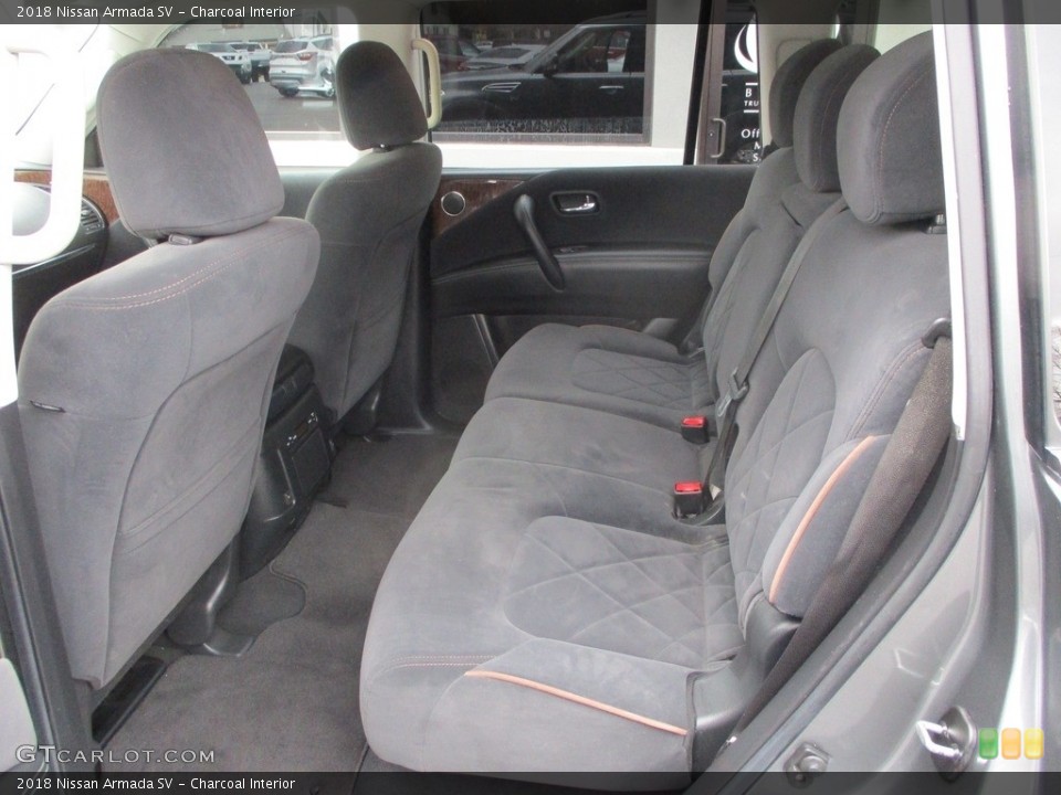 Charcoal Interior Rear Seat for the 2018 Nissan Armada SV #144059377