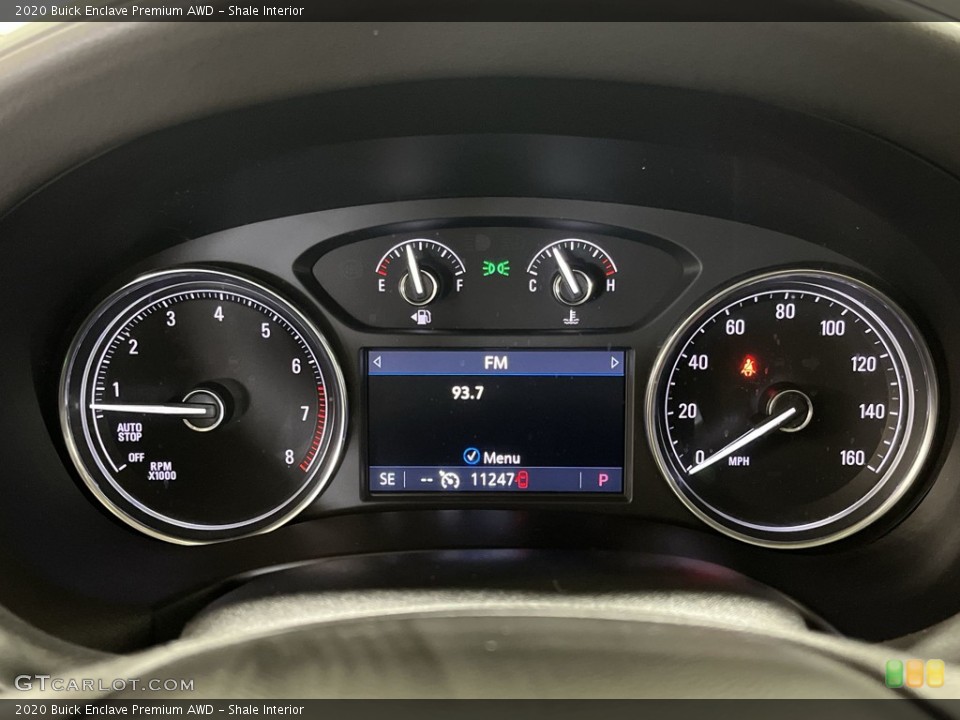 Shale Interior Gauges for the 2020 Buick Enclave Premium AWD #144061054
