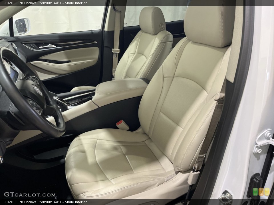 Shale Interior Front Seat for the 2020 Buick Enclave Premium AWD #144061159