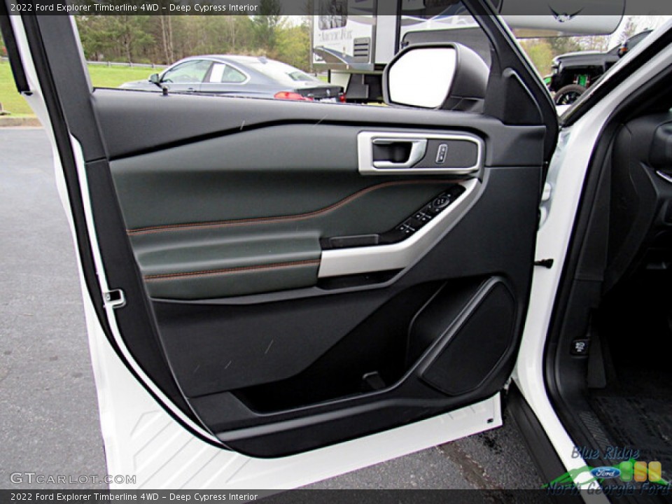Deep Cypress Interior Door Panel for the 2022 Ford Explorer Timberline 4WD #144061641