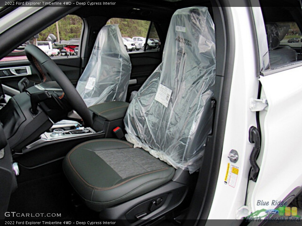 Deep Cypress Interior Front Seat for the 2022 Ford Explorer Timberline 4WD #144061647