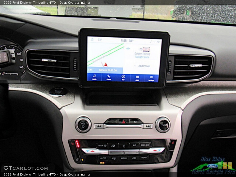 Deep Cypress Interior Controls for the 2022 Ford Explorer Timberline 4WD #144061704