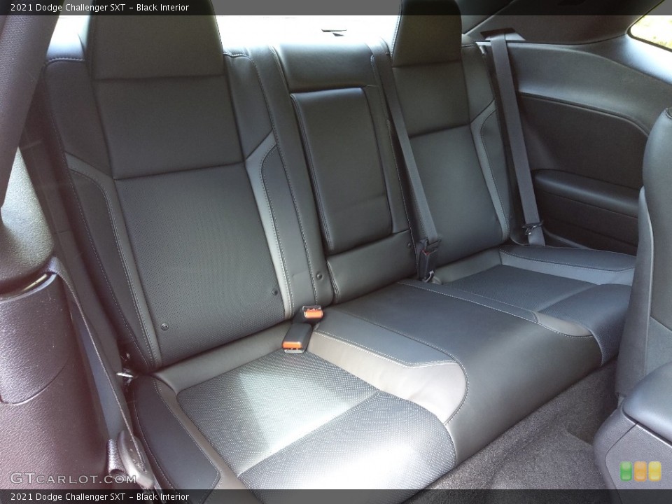 Black Interior Rear Seat for the 2021 Dodge Challenger SXT #144062520