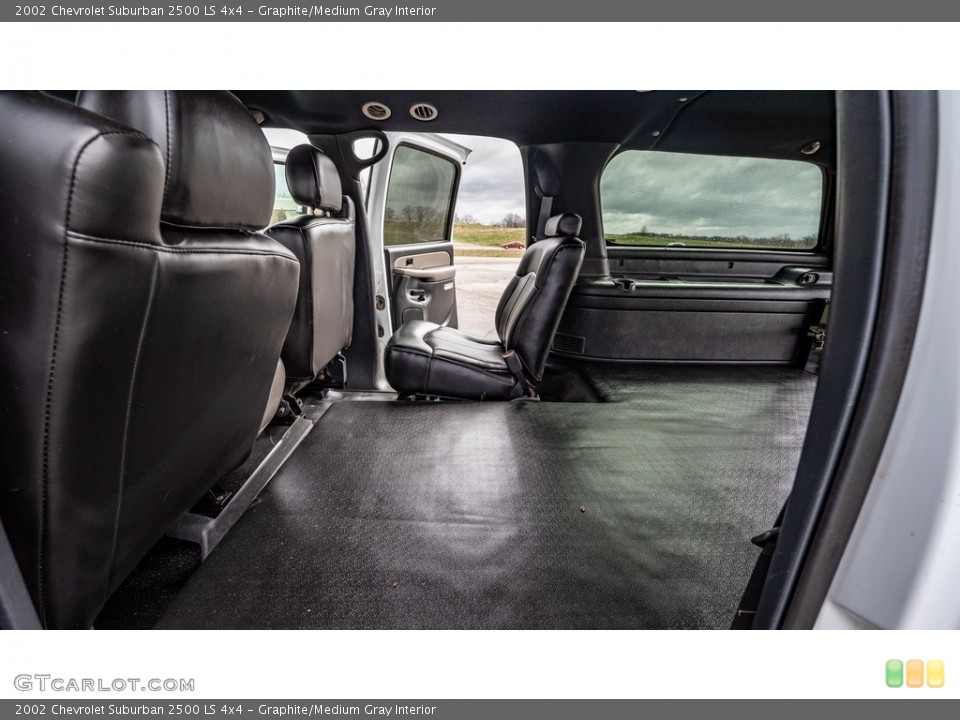 Graphite/Medium Gray Interior Rear Seat for the 2002 Chevrolet Suburban 2500 LS 4x4 #144065913