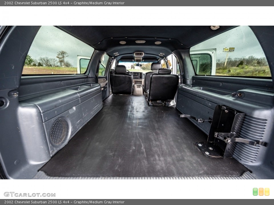 Graphite/Medium Gray Interior Trunk for the 2002 Chevrolet Suburban 2500 LS 4x4 #144065946