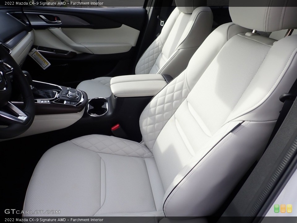 Parchment Interior Photo for the 2022 Mazda CX-9 Signature AWD #144066138