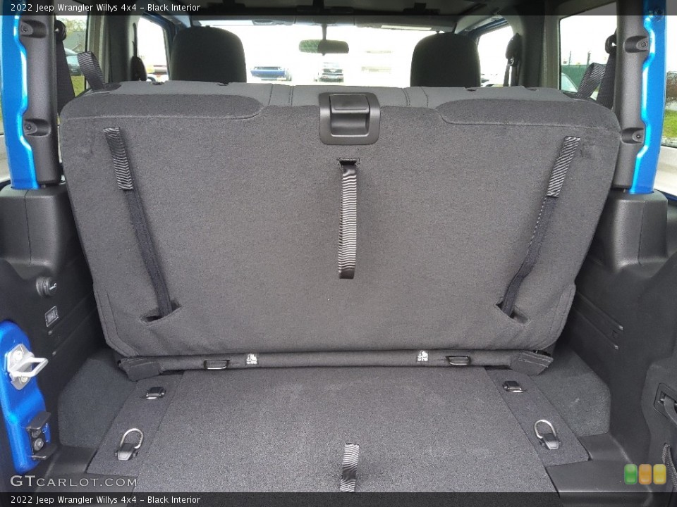 Black Interior Trunk for the 2022 Jeep Wrangler Willys 4x4 #144071243