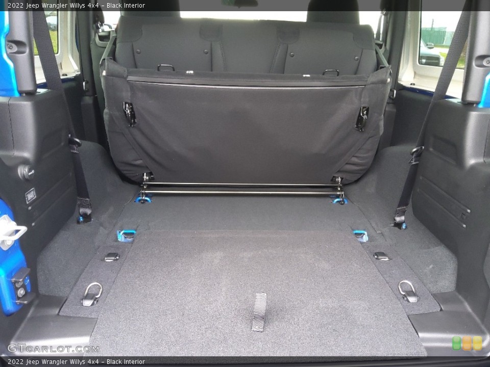 Black Interior Trunk for the 2022 Jeep Wrangler Willys 4x4 #144071273