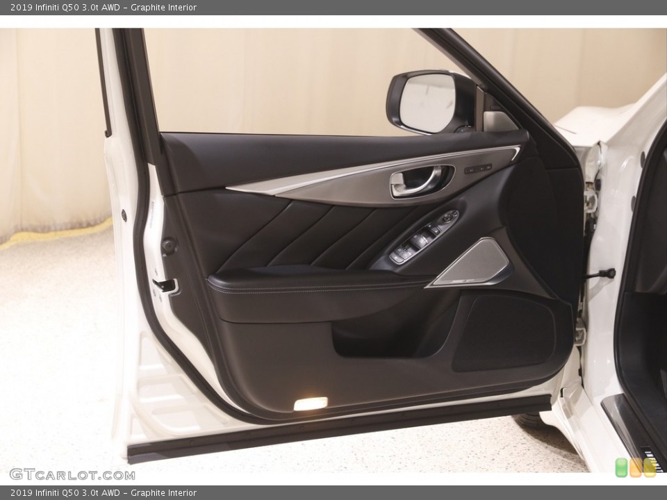 Graphite Interior Door Panel for the 2019 Infiniti Q50 3.0t AWD #144071300