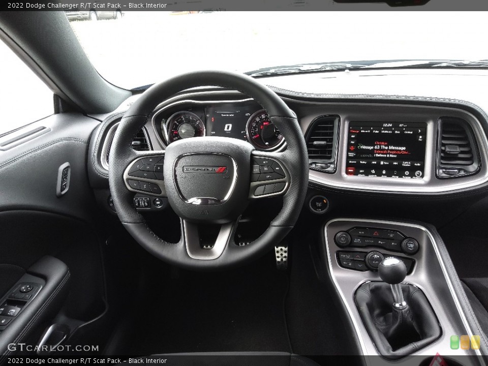 Black Interior Dashboard for the 2022 Dodge Challenger R/T Scat Pack #144072203