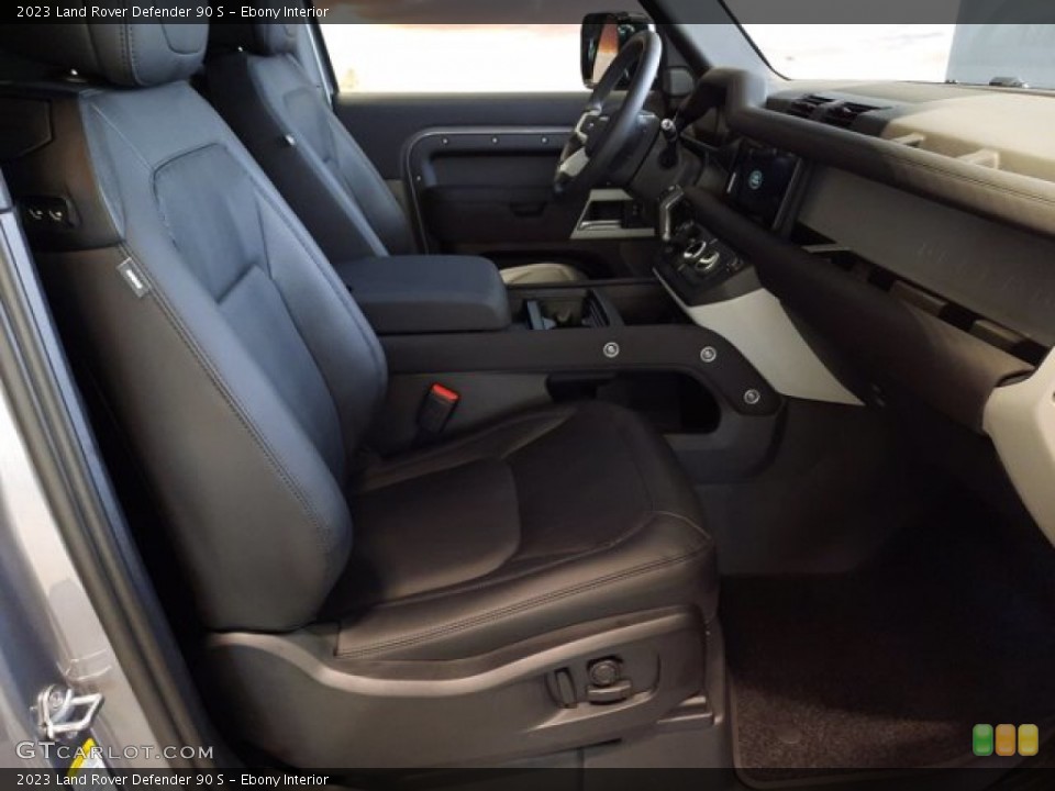 Ebony Interior Front Seat for the 2023 Land Rover Defender 90 S #144073946
