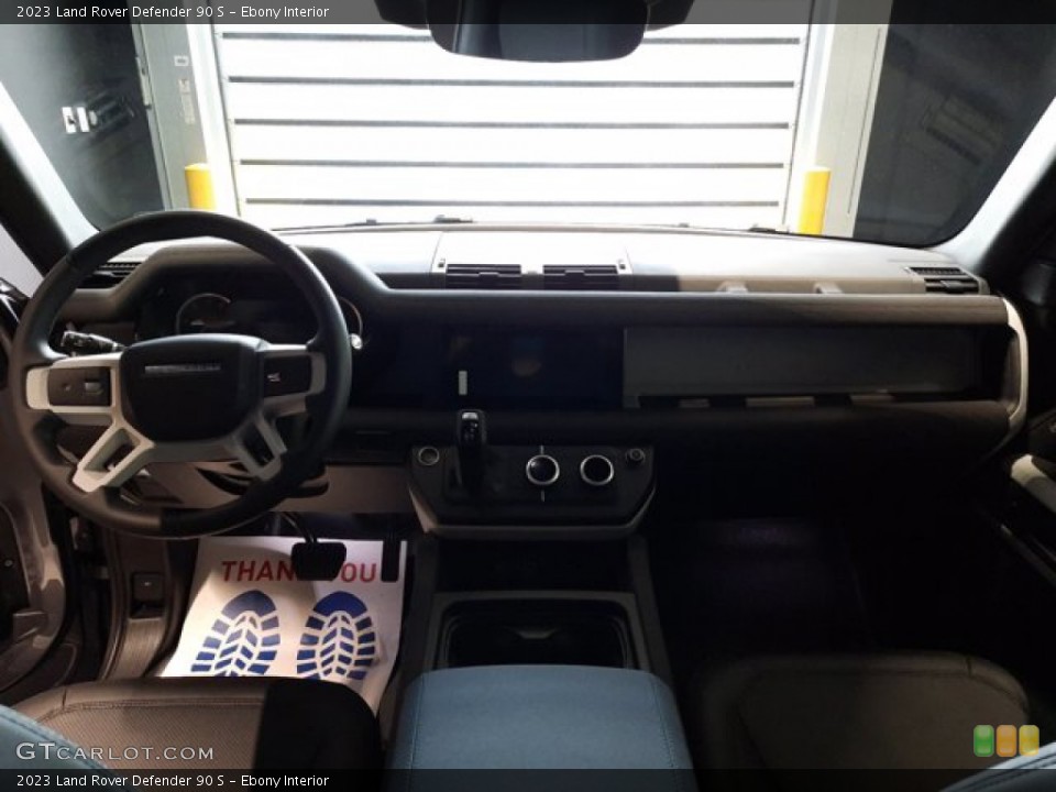 Ebony Interior Dashboard for the 2023 Land Rover Defender 90 S #144073959