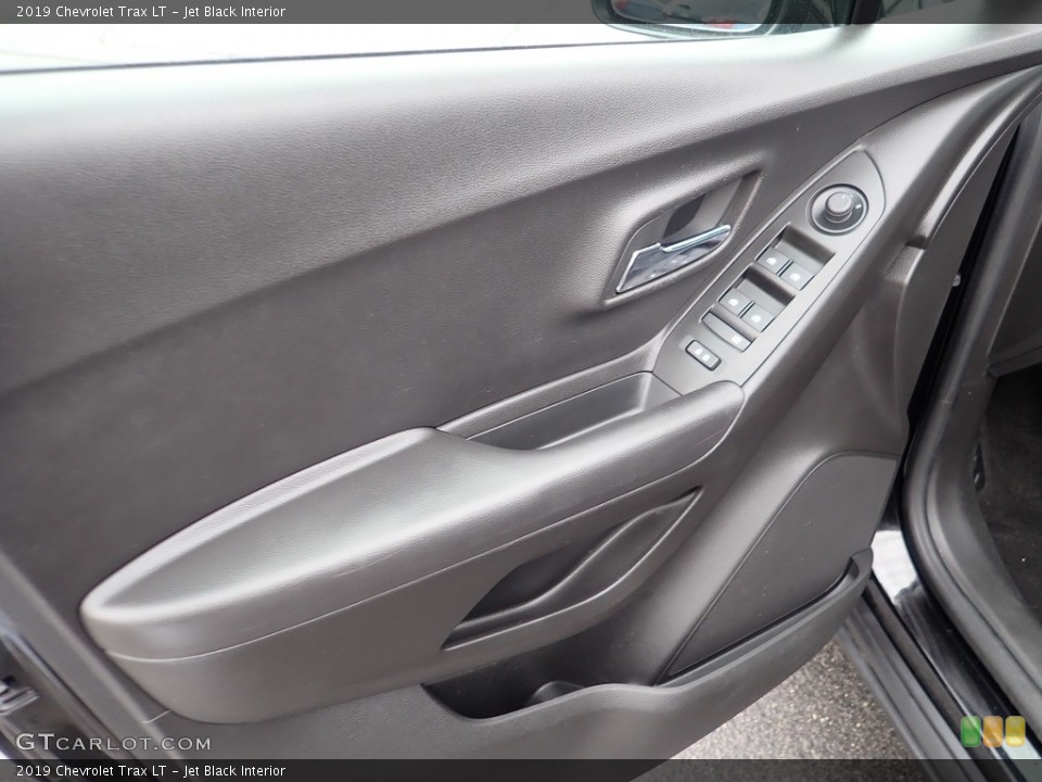 Jet Black Interior Door Panel for the 2019 Chevrolet Trax LT #144074690