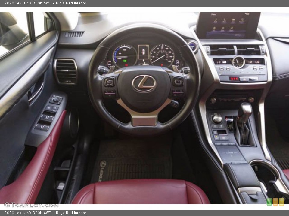 Rioja Red Interior Dashboard for the 2020 Lexus NX 300h AWD #144074732