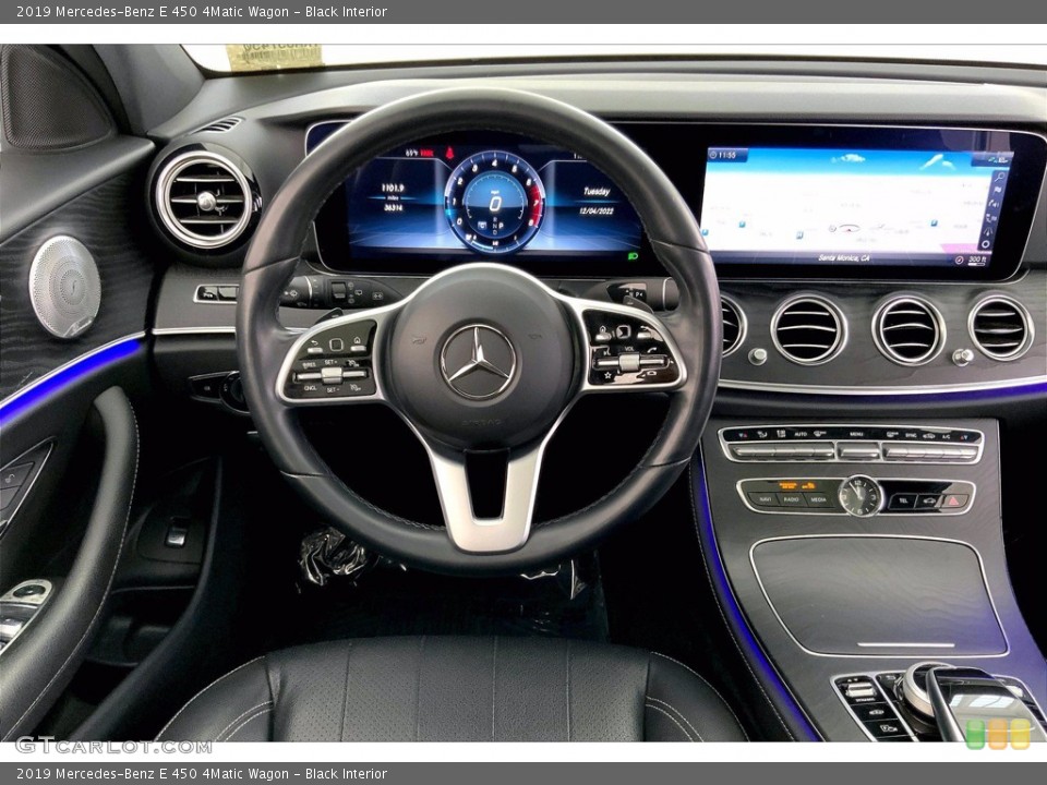 Black Interior Dashboard for the 2019 Mercedes-Benz E 450 4Matic Wagon #144079157