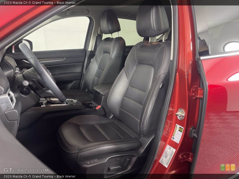 Black Interior Front Seat for the 2020 Mazda CX-5 Grand Touring #144079166