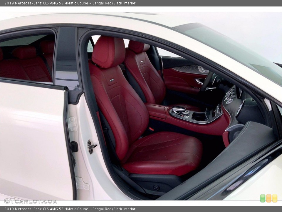 Bengal Red/Black Interior Front Seat for the 2019 Mercedes-Benz CLS AMG 53 4Matic Coupe #144079190