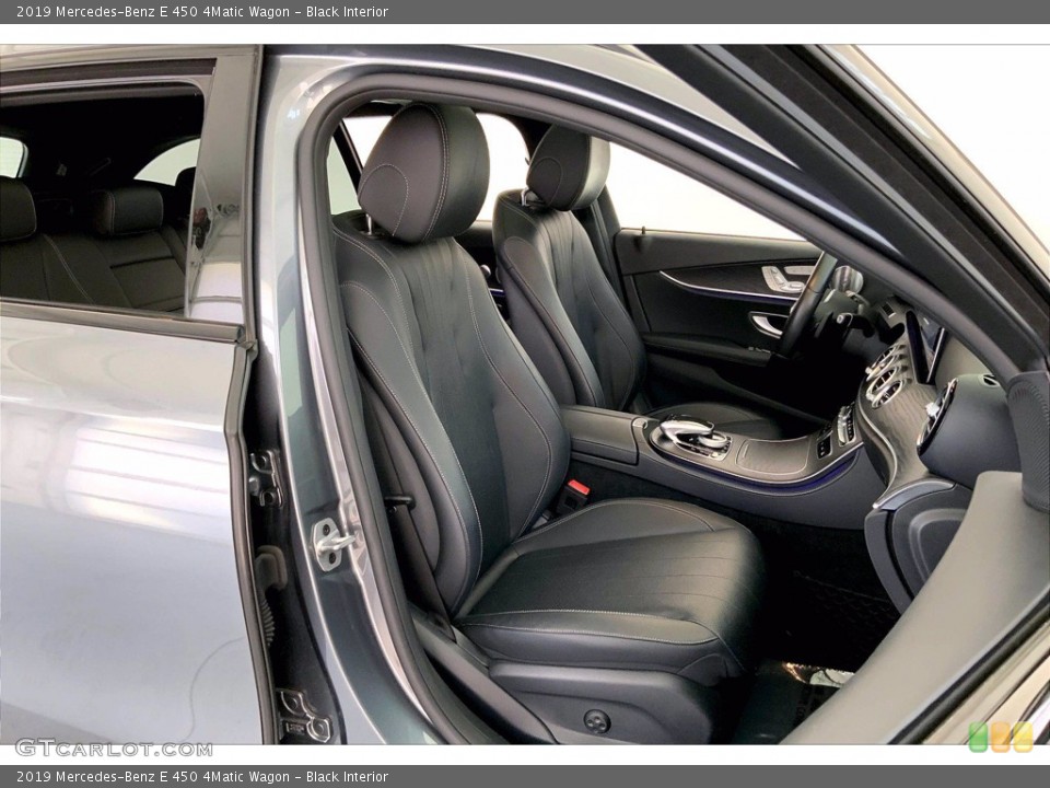 Black Interior Front Seat for the 2019 Mercedes-Benz E 450 4Matic Wagon #144079202