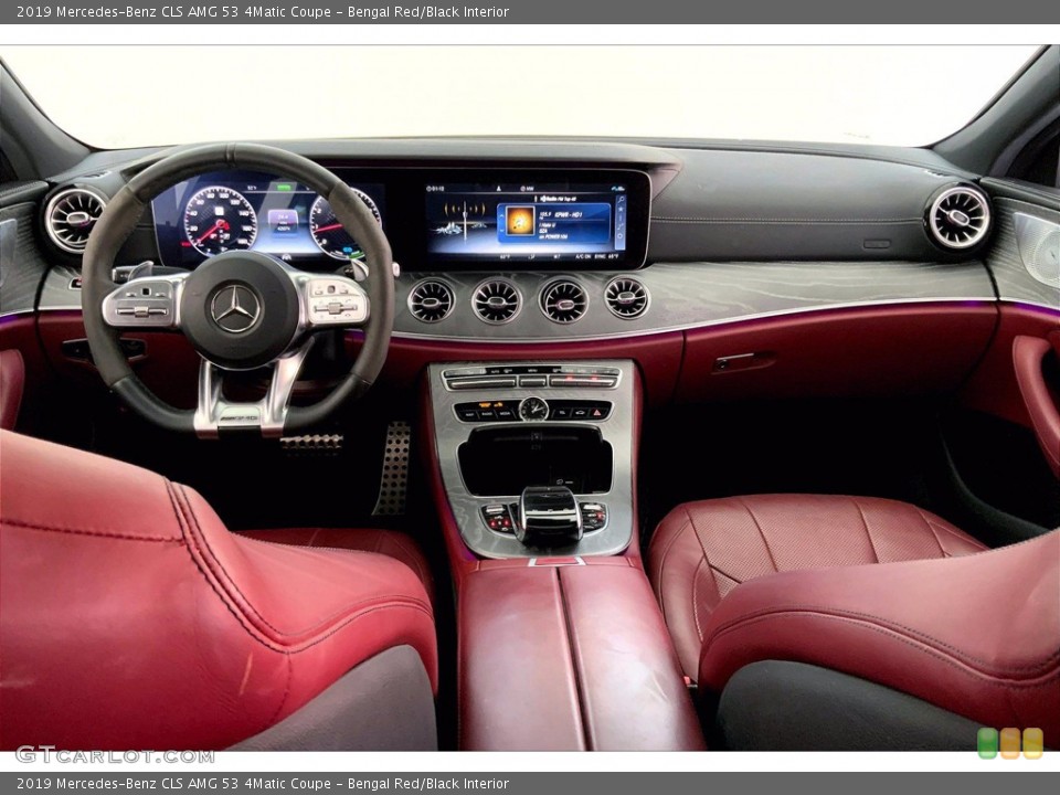 Bengal Red/Black Interior Dashboard for the 2019 Mercedes-Benz CLS AMG 53 4Matic Coupe #144079379