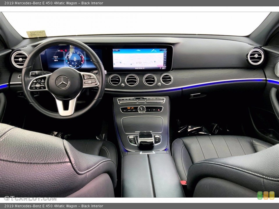 Black Interior Dashboard for the 2019 Mercedes-Benz E 450 4Matic Wagon #144079409