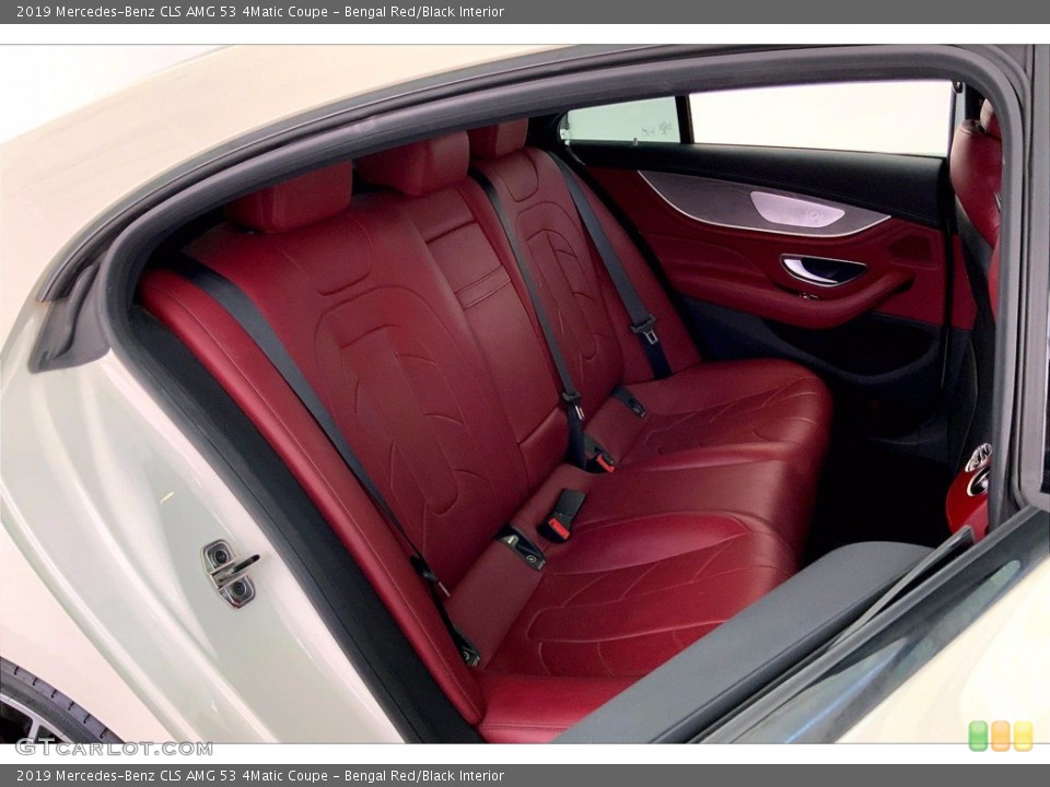 Bengal Red/Black Interior Rear Seat for the 2019 Mercedes-Benz CLS AMG 53 4Matic Coupe #144079463