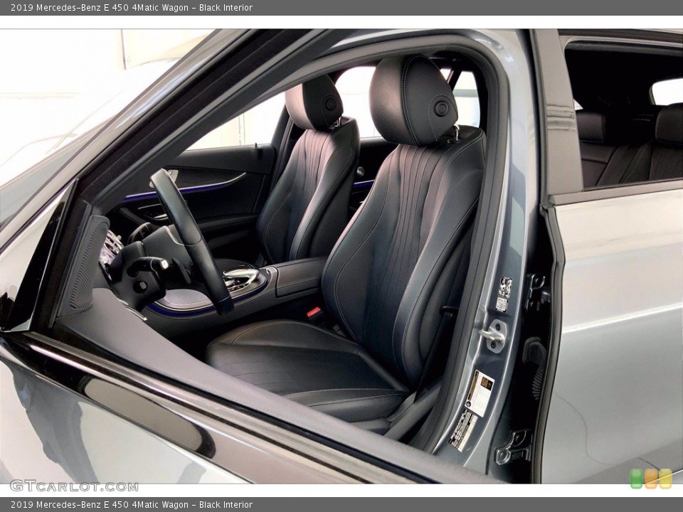 Black Interior Front Seat for the 2019 Mercedes-Benz E 450 4Matic Wagon #144079475