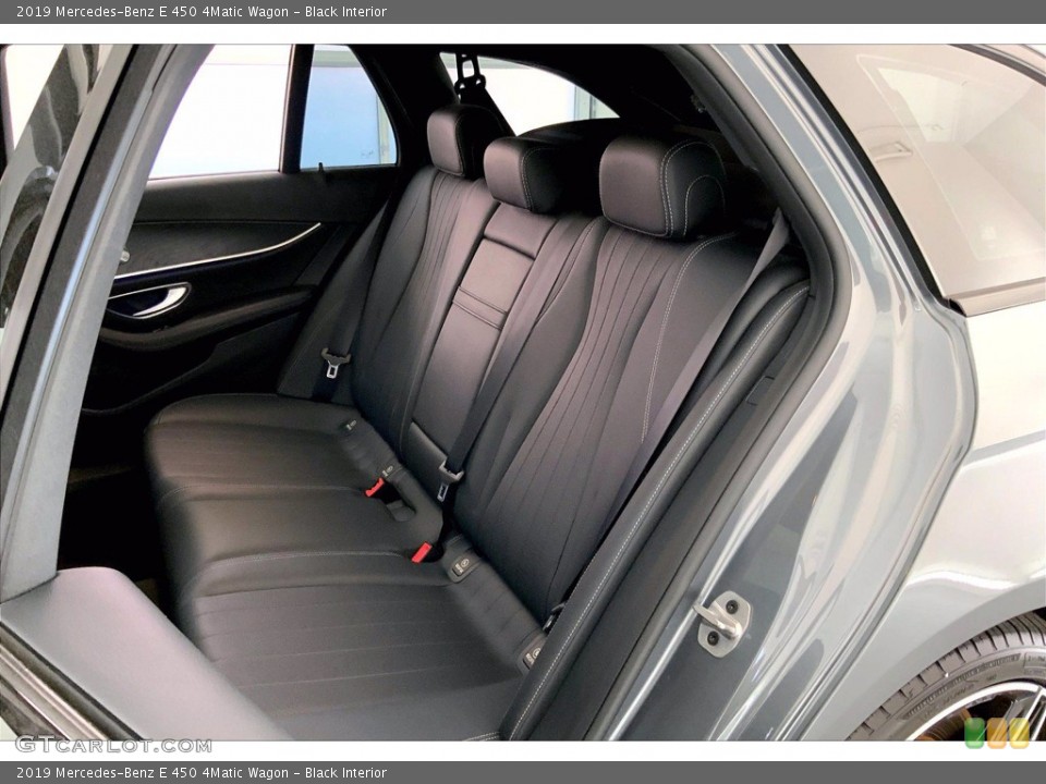 Black Interior Rear Seat for the 2019 Mercedes-Benz E 450 4Matic Wagon #144079523