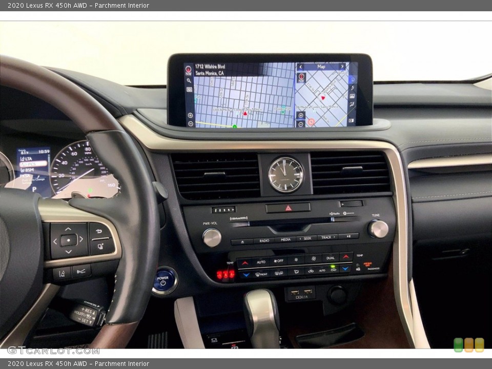 Parchment Interior Controls for the 2020 Lexus RX 450h AWD #144079661