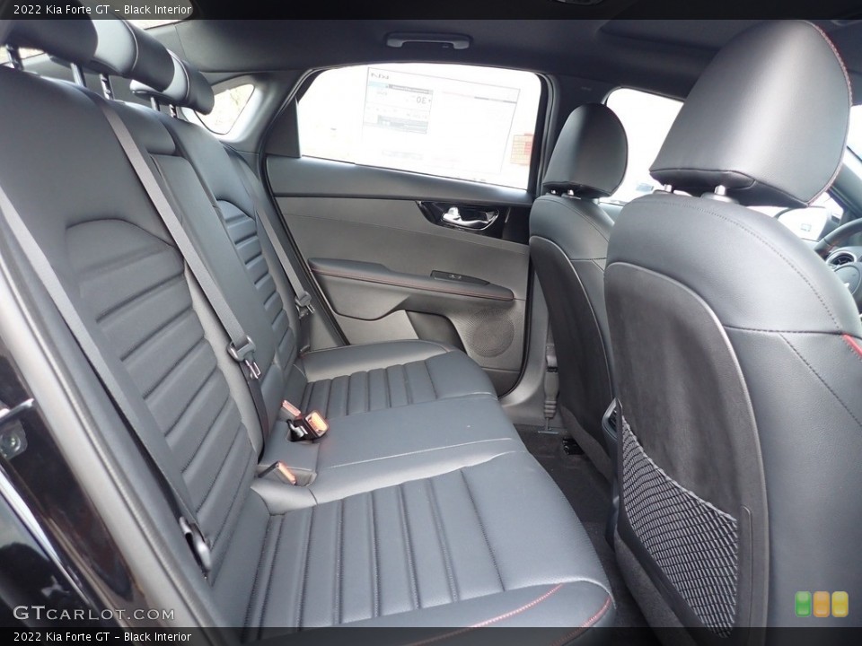 Black Interior Rear Seat for the 2022 Kia Forte GT #144080099