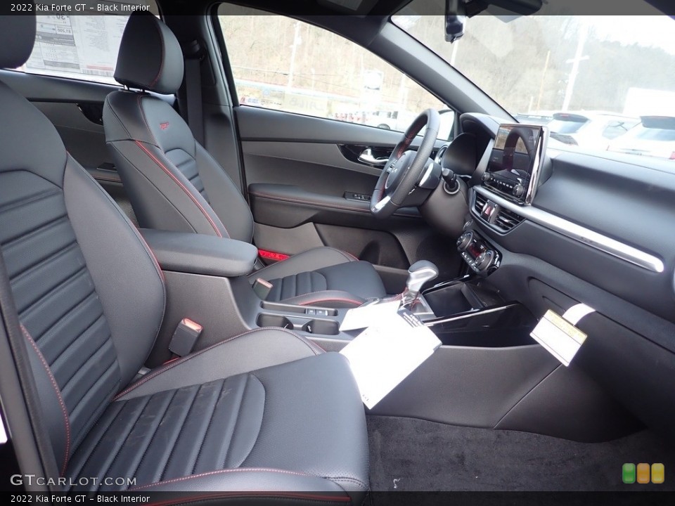 Black Interior Front Seat for the 2022 Kia Forte GT #144080114