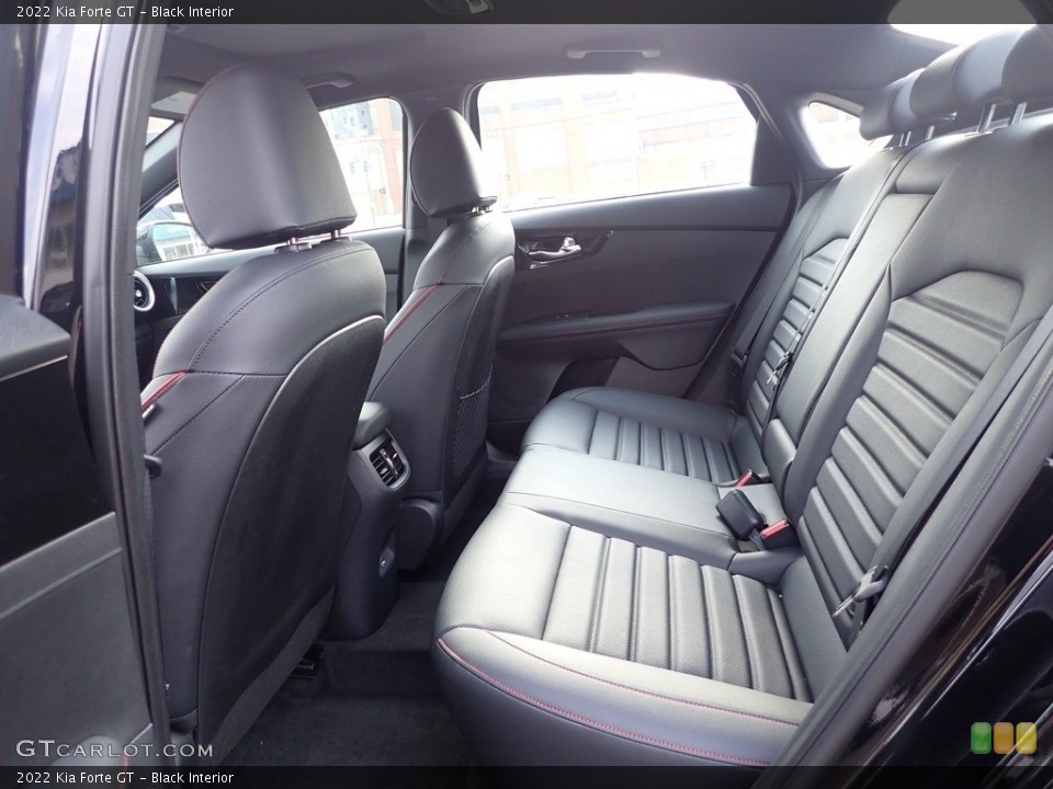 Black Interior Rear Seat for the 2022 Kia Forte GT #144080150