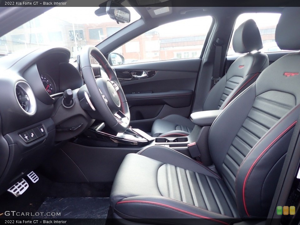 Black Interior Front Seat for the 2022 Kia Forte GT #144080192