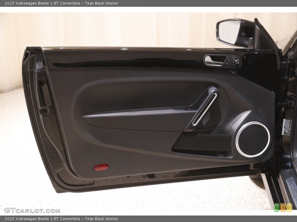 Titan Black Interior Door Panel for the 2015 Volkswagen Beetle 1.8T Convertible #144080429