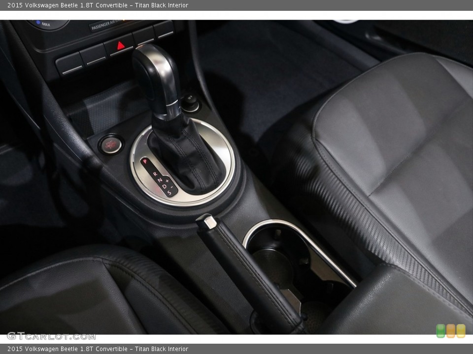 Titan Black Interior Transmission for the 2015 Volkswagen Beetle 1.8T Convertible #144080606