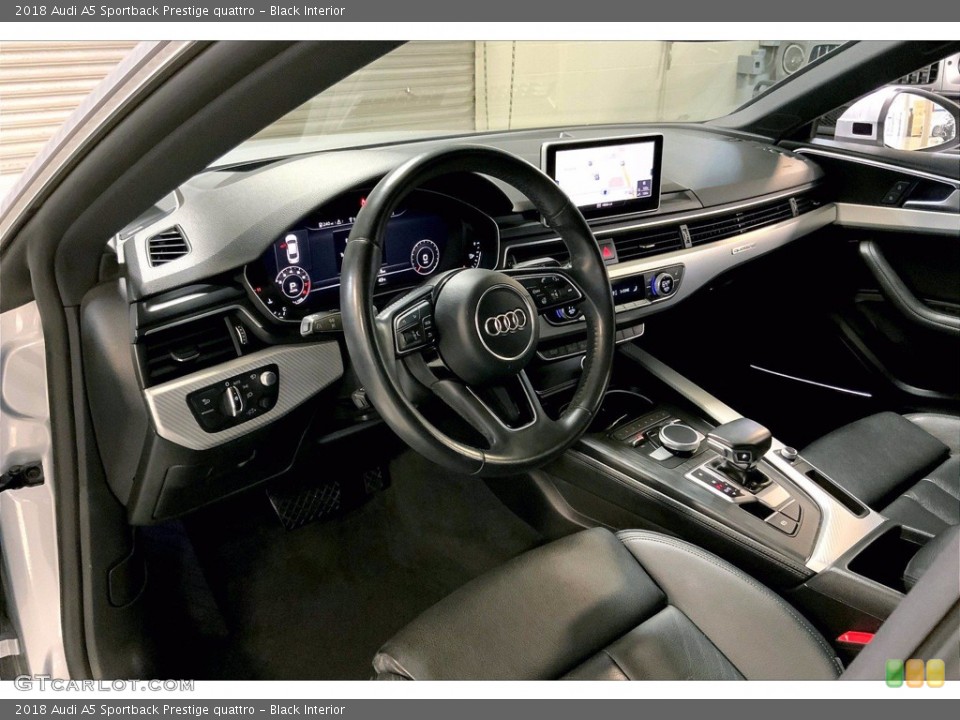Black Interior Photo for the 2018 Audi A5 Sportback Prestige quattro #144080945